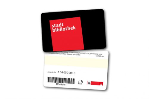 RFID Library Bookstore Card