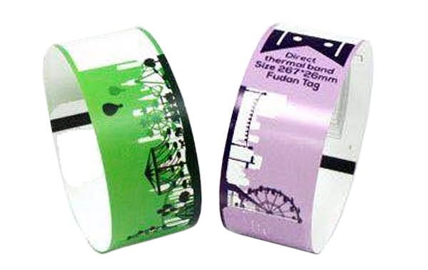RFID Single Use Armband aus Thermopapier INK